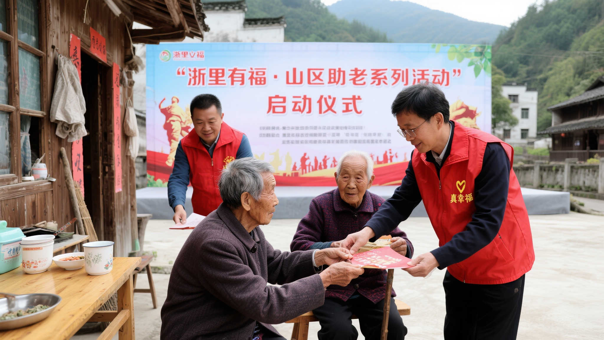 近年来，随着人口老龄化加速，山区独居老人