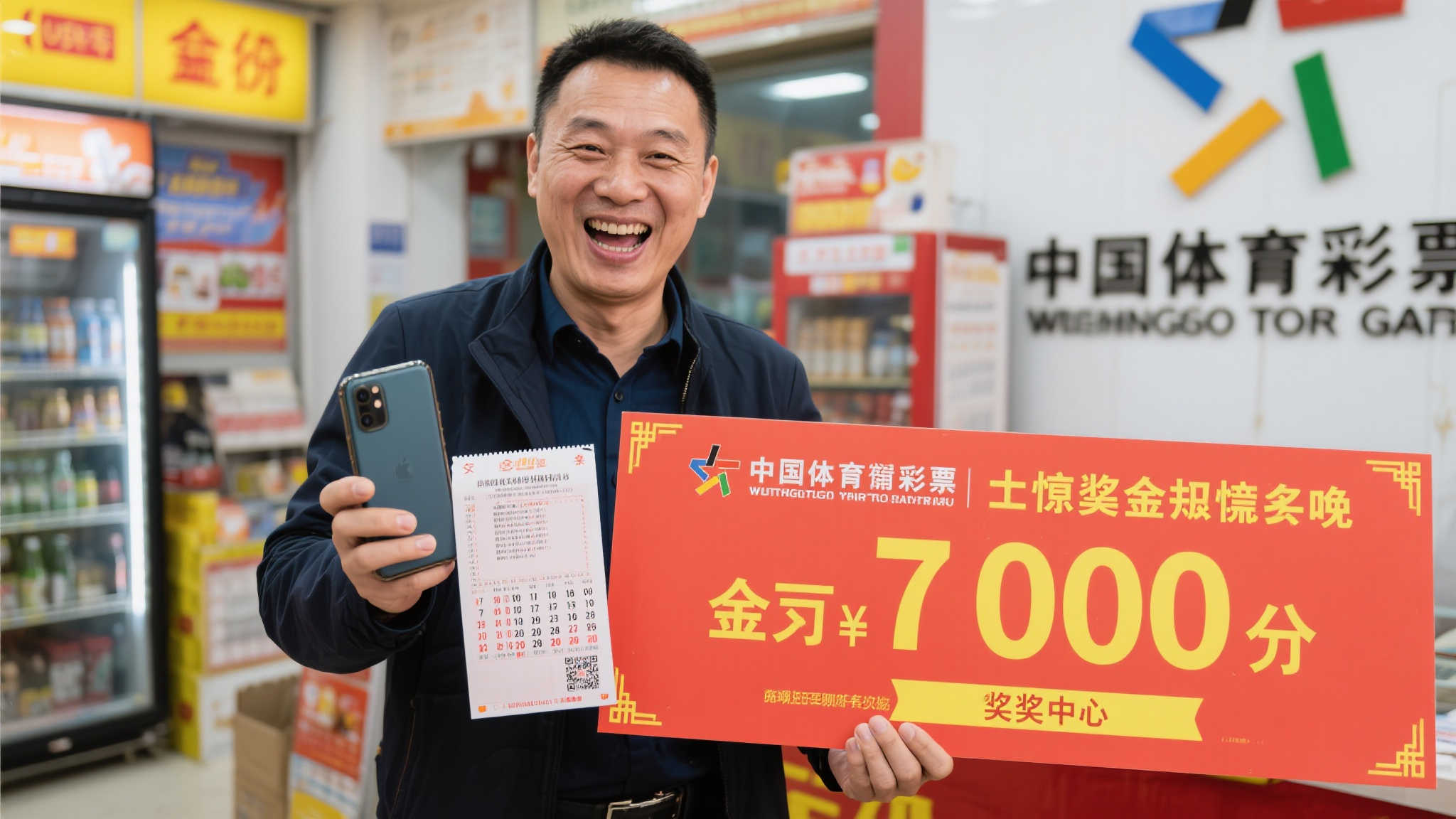 李先生回忆说，那天他像往常一样在彩票店选