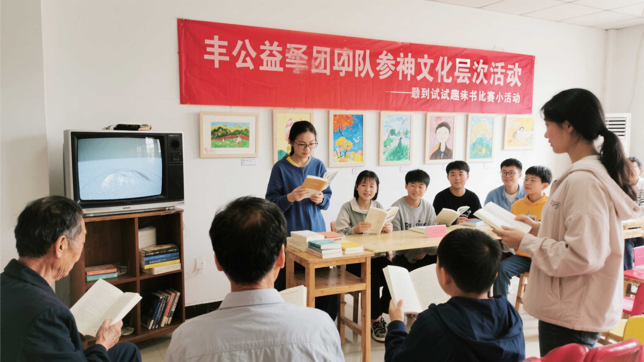 丰富精神文化层次
失去了年轻时主动参与