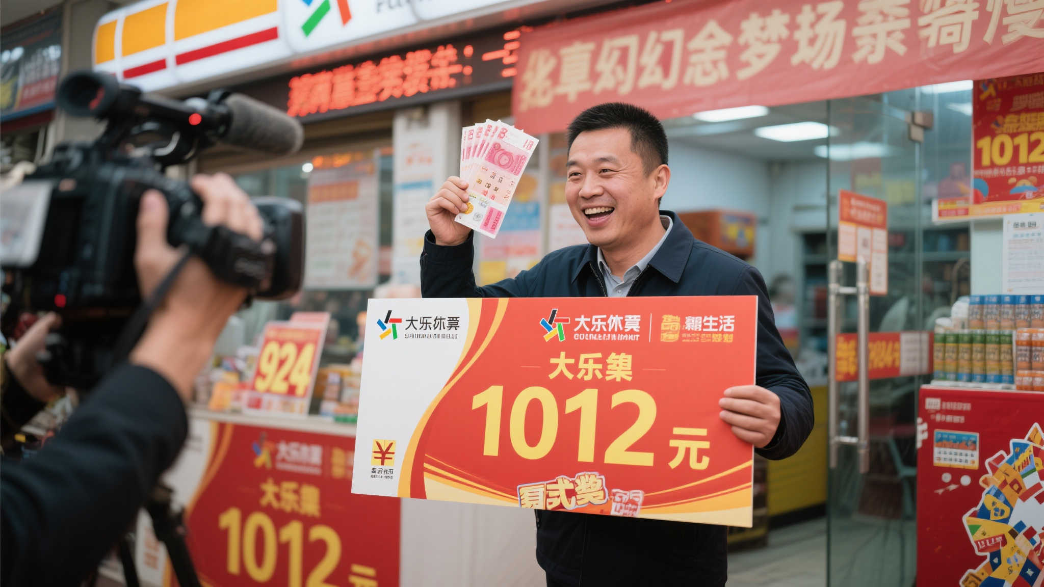 男子花924元投注大乐透,直播见证千万梦想照进现实 在平凡的生活中,谁不曾幻想过一夜暴富的奇