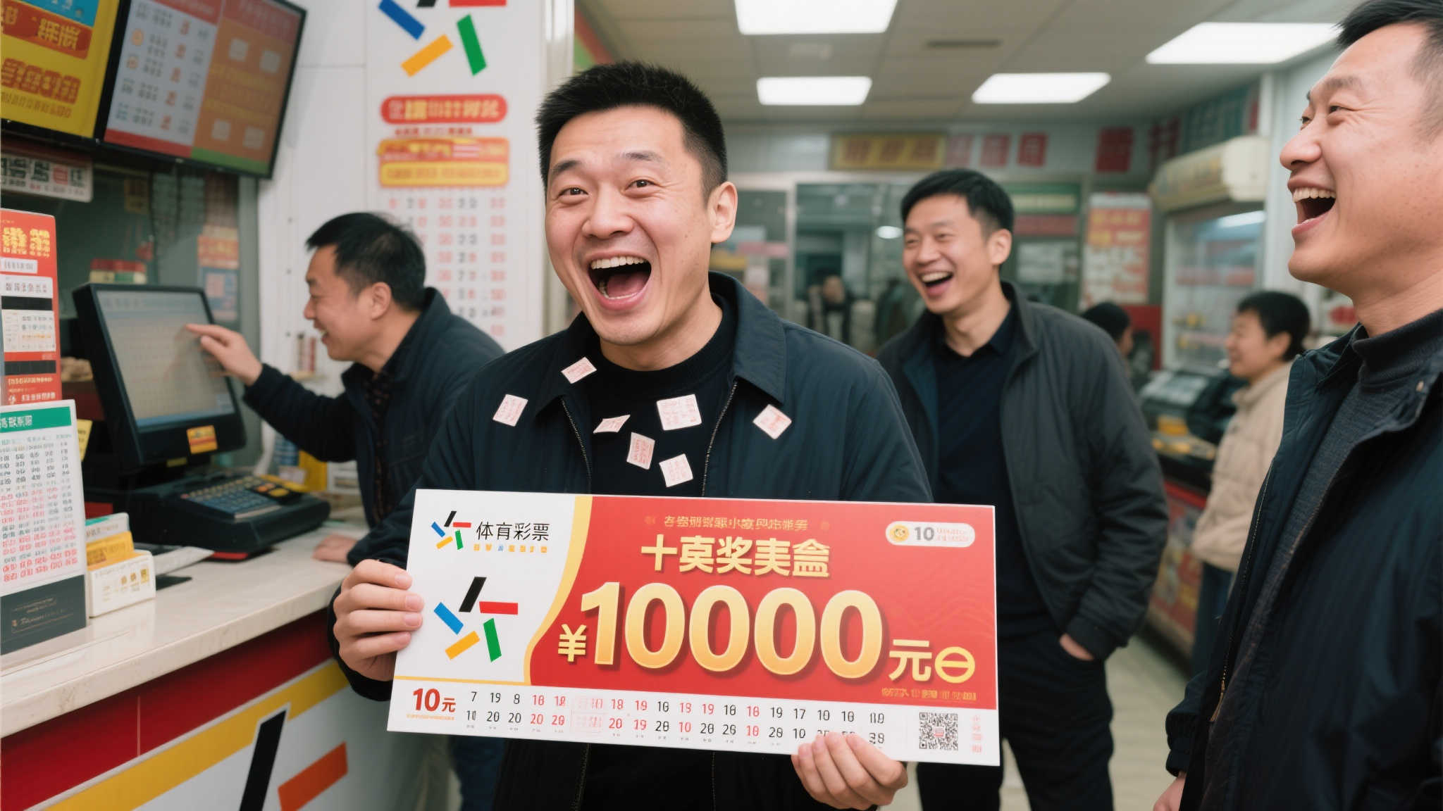 男子随手机选助友购彩,10元意外斩获体彩千万大奖! 这位男子并非资深彩民,平时对彩票并没有太