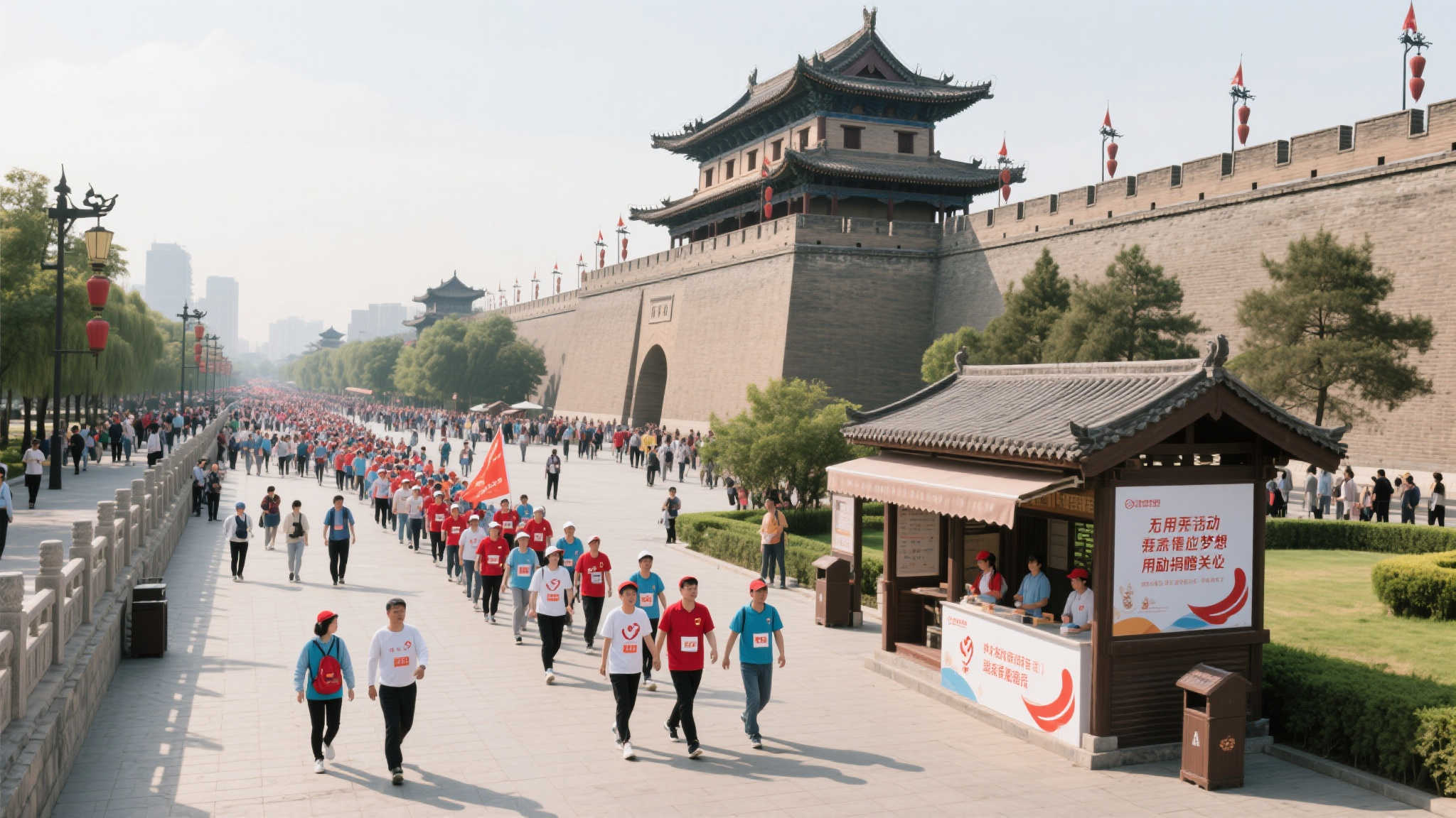 用行动诠释梦想 用脚步丈量关爱
当你漫