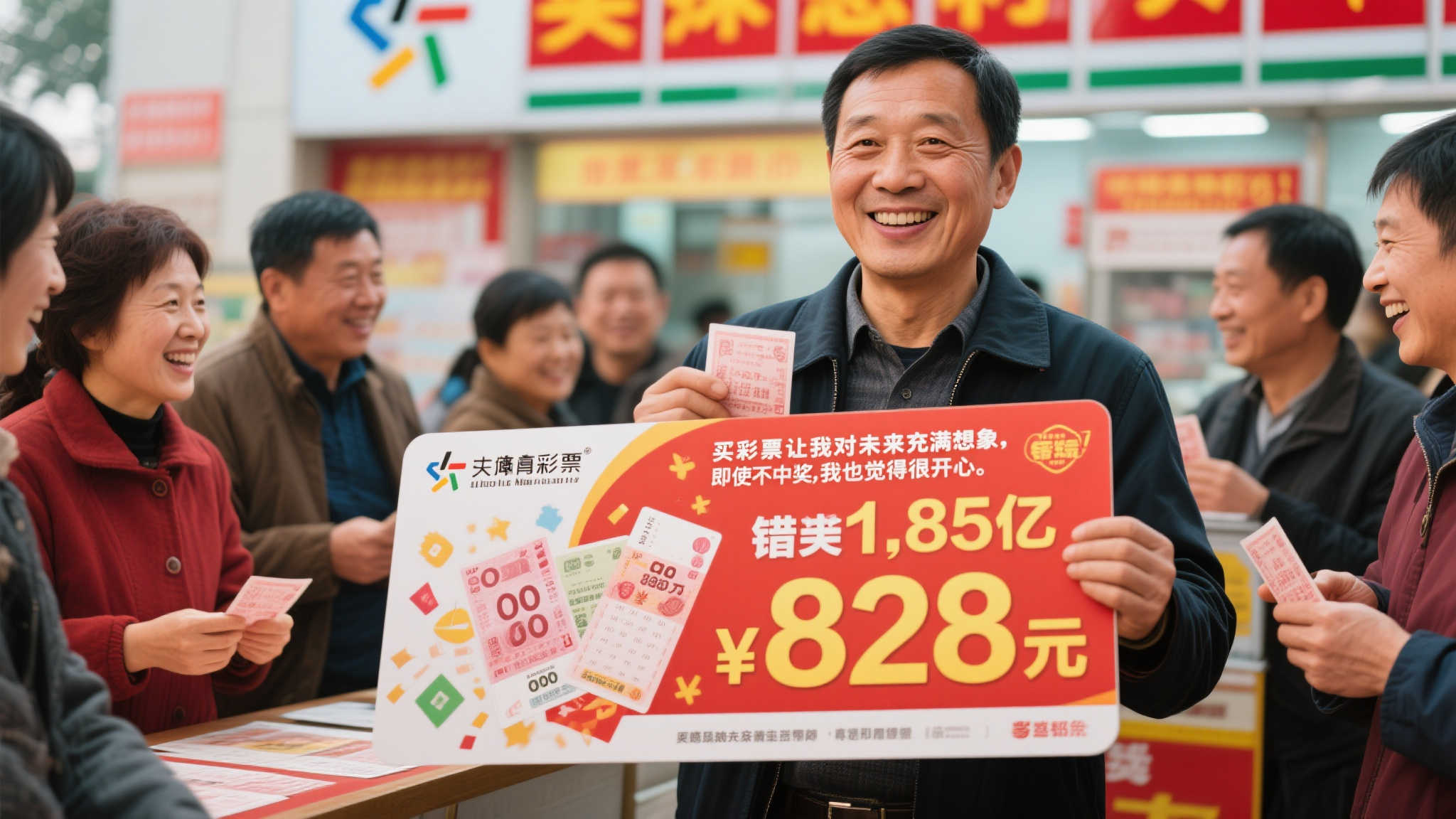 资深彩民错失1.85亿大奖仍获828万 期待未来更美好 彩票背后的意义:不仅仅是金钱
很多人购