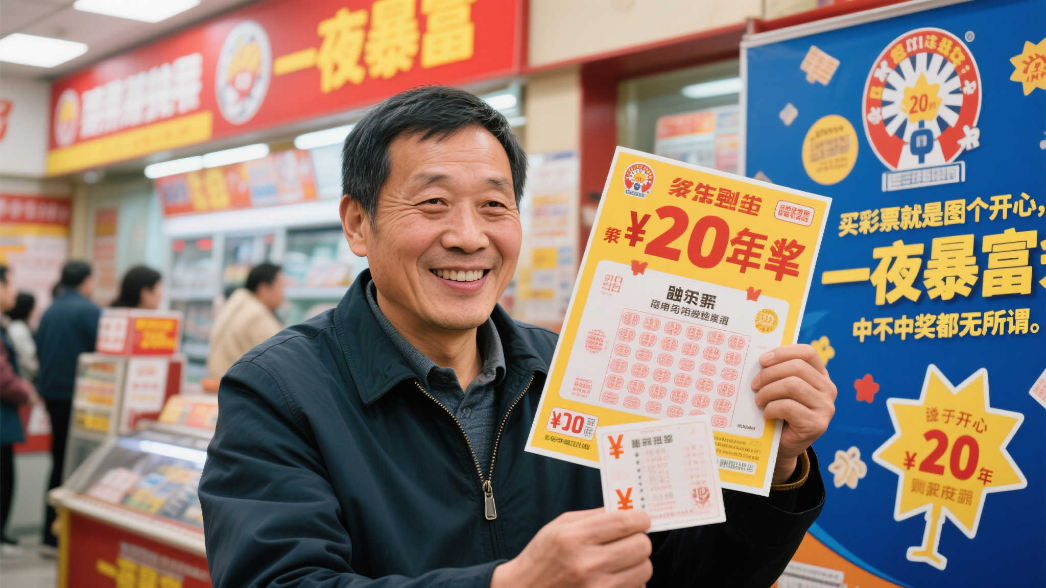 男子坚持20年守号终获双色球645万 仍保持平常心继续购彩