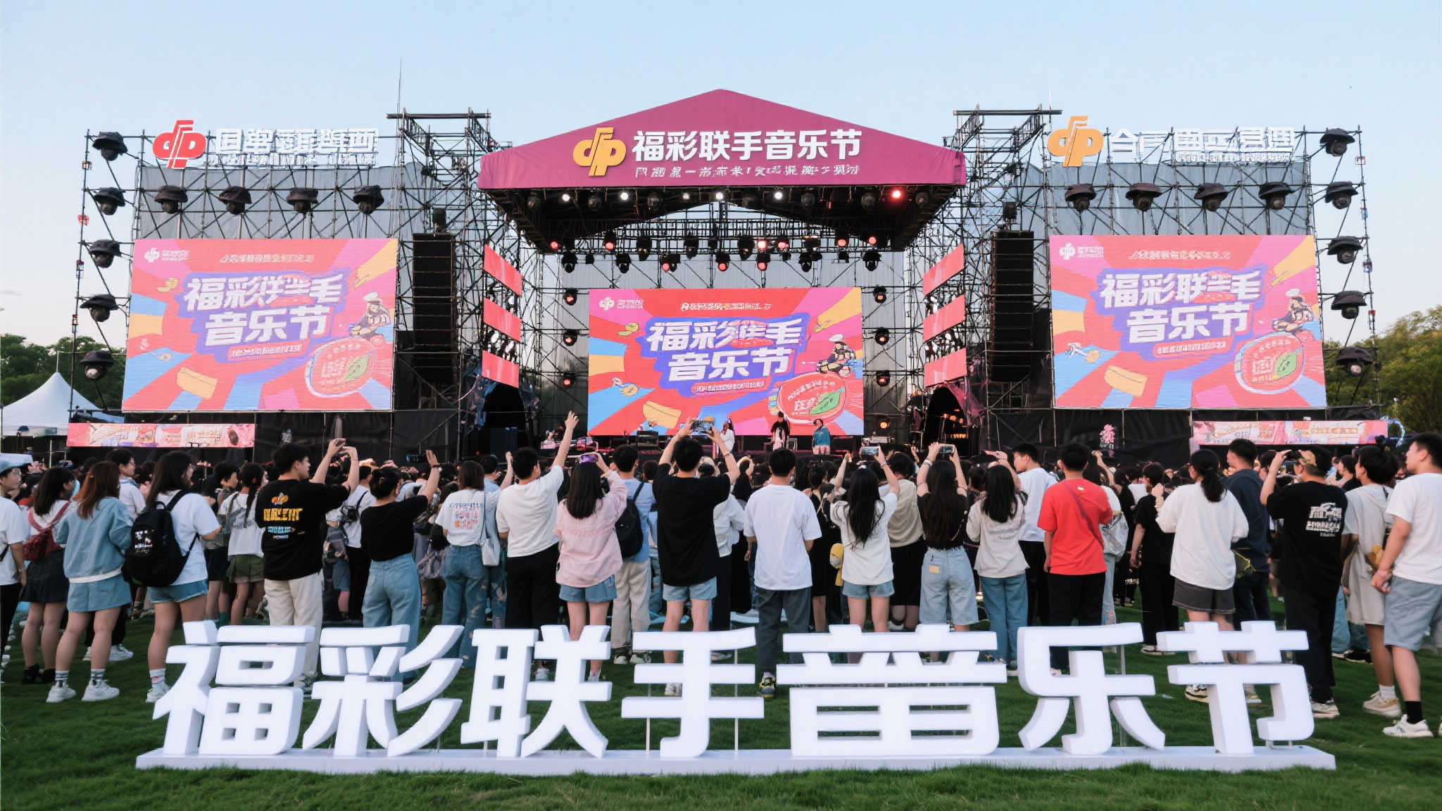 此次以“福彩联手音乐节”为主题的大型活动