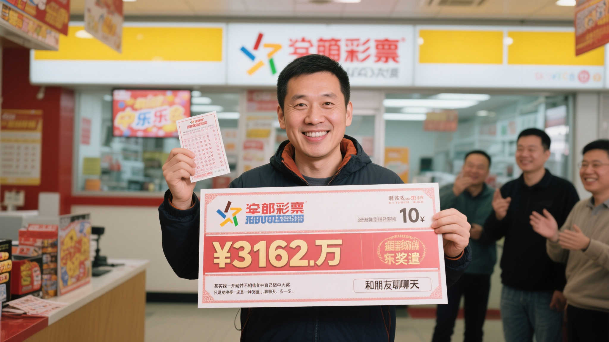 他坦言：“其实我一开始并不相信自己能中大