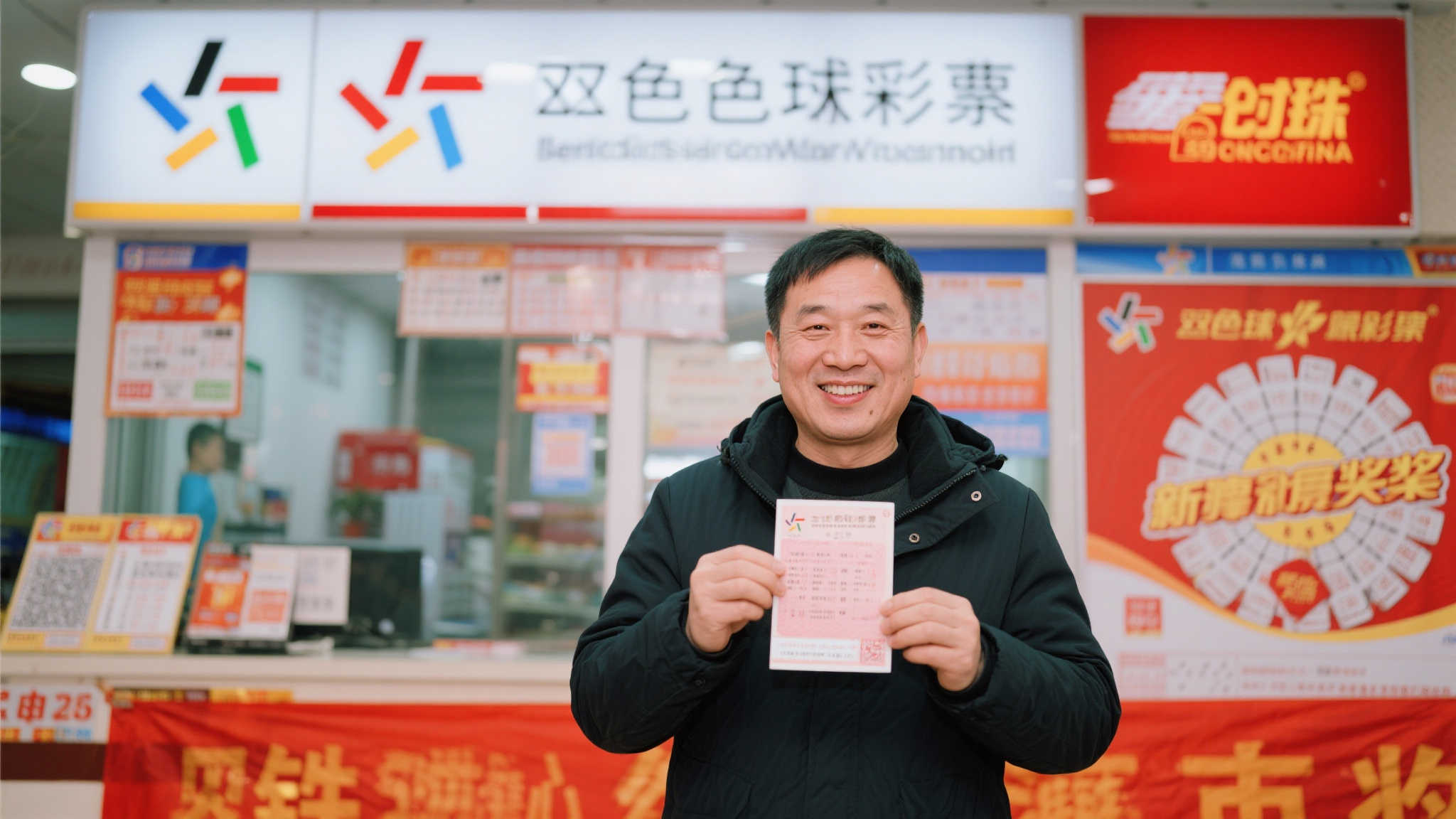 双色球忠实粉丝6元小复式中奖833万，冷静一天后领奖