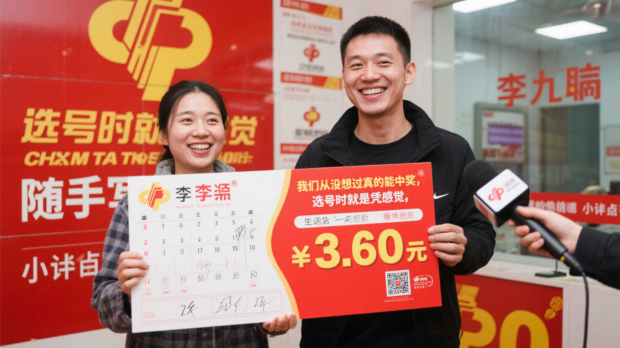 在接受采访时，小李笑着说：“我们从没想过