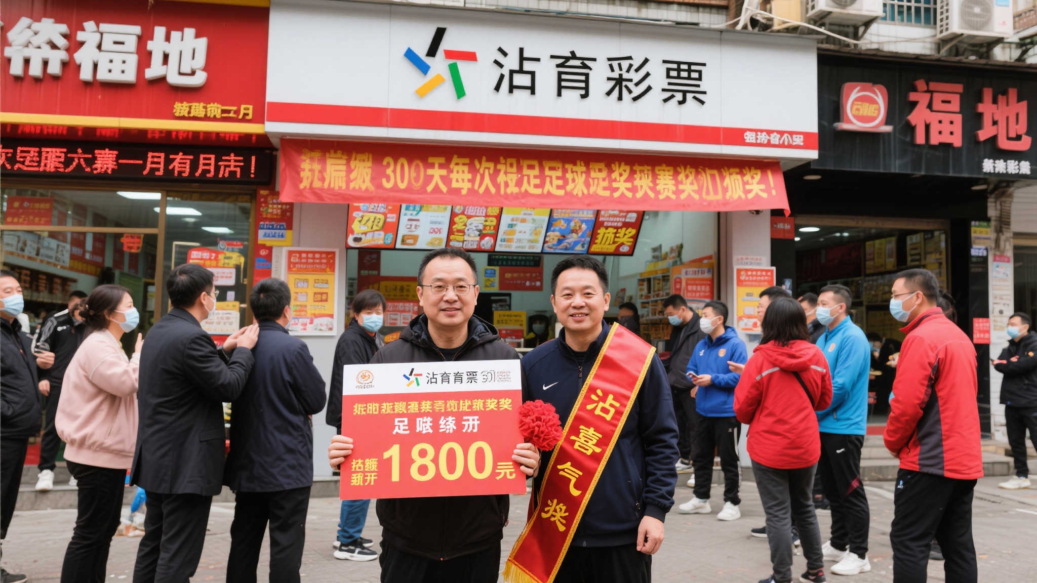 值得一提的是，这次中奖的彩站并非首次成为