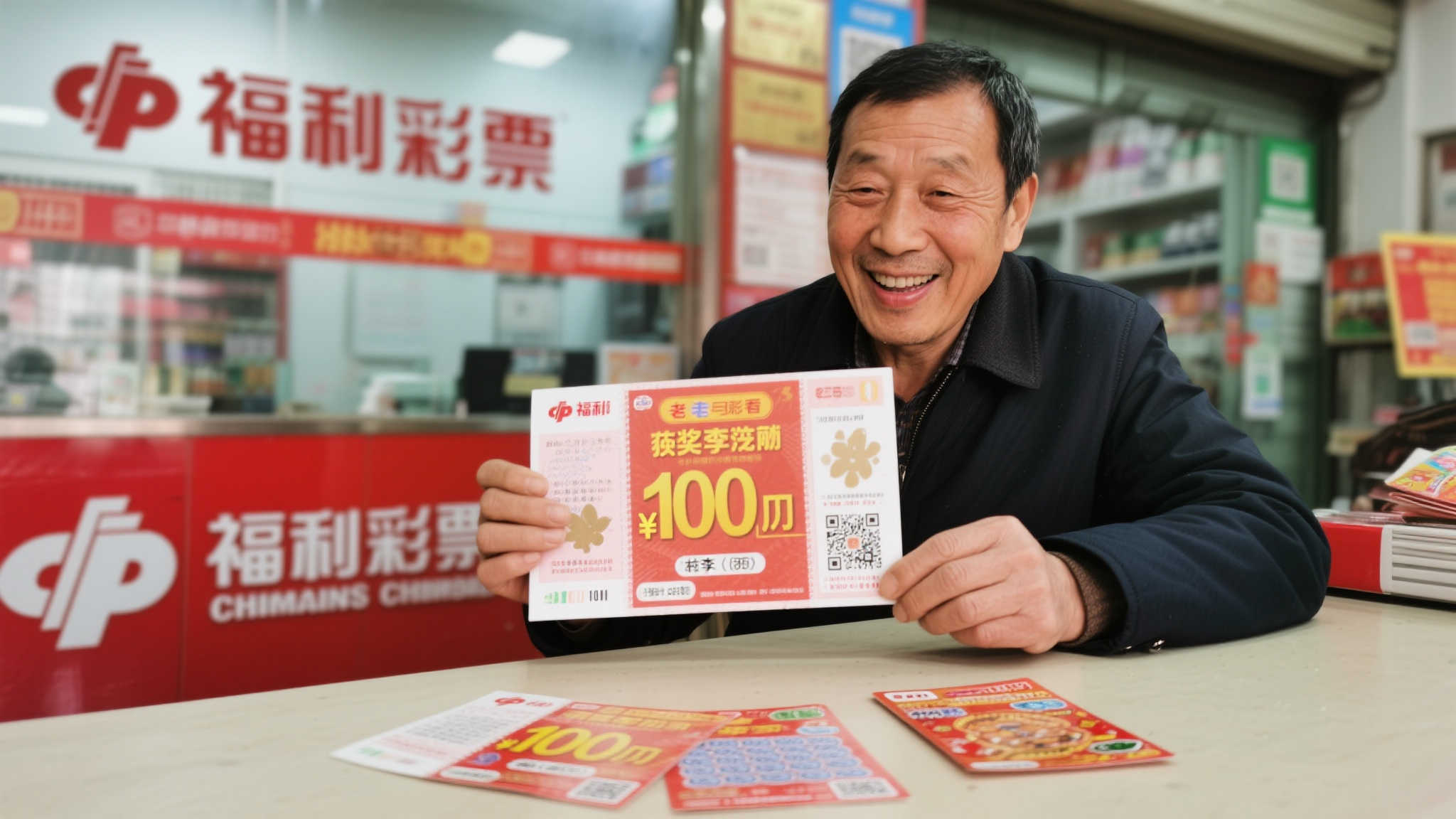 老彩民喜中福彩百万大奖：低调藏好彩票不敢声张