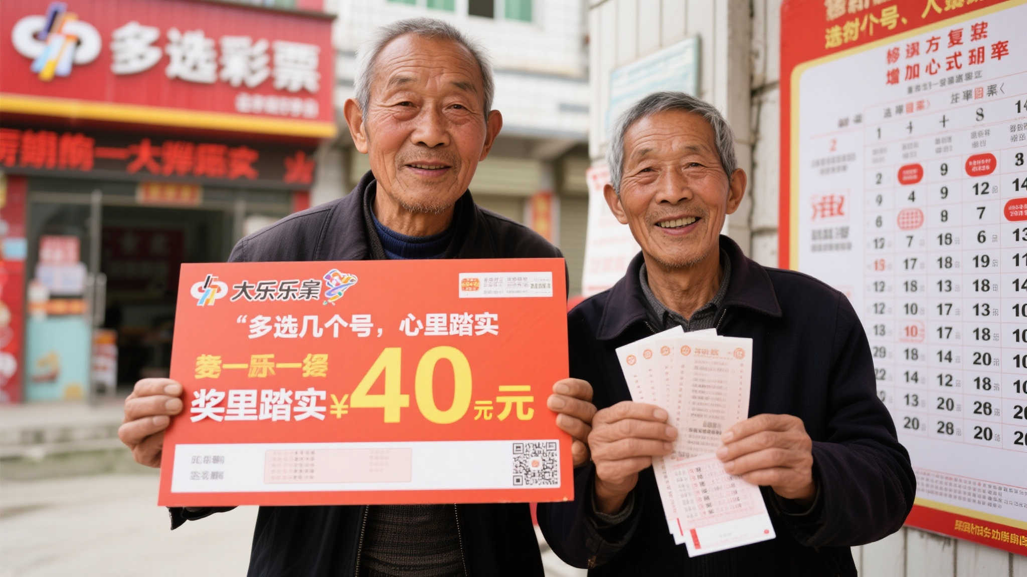 大爷复式多期投注喜中大乐透40万:未来仍将坚持购买 这位大爷来自一个小县城,退休后闲来无事,