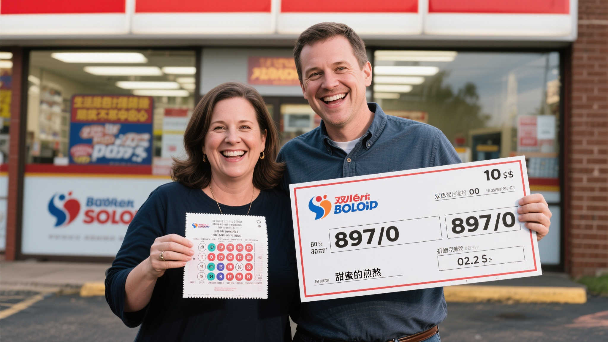 夫妇10元机选喜中双色球897万:无奈等到周一领奖 夫妇10元机选喜中双色球897万:无奈等到周一领奖