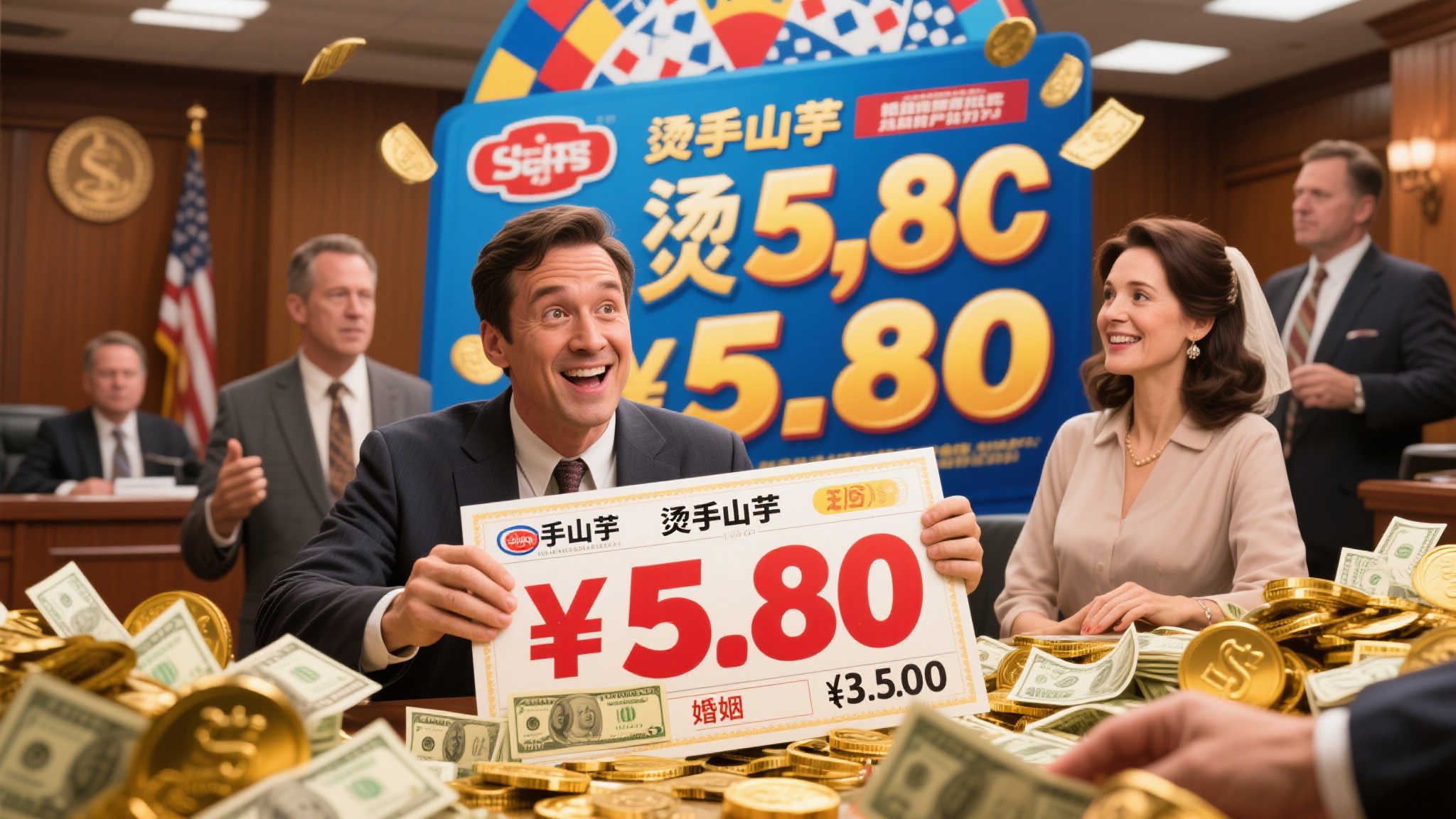 男子离婚期间中5.8亿彩票大奖 法院:不得私自占有 男子离婚期间中5.8亿彩票大奖 法院:不得私自占有