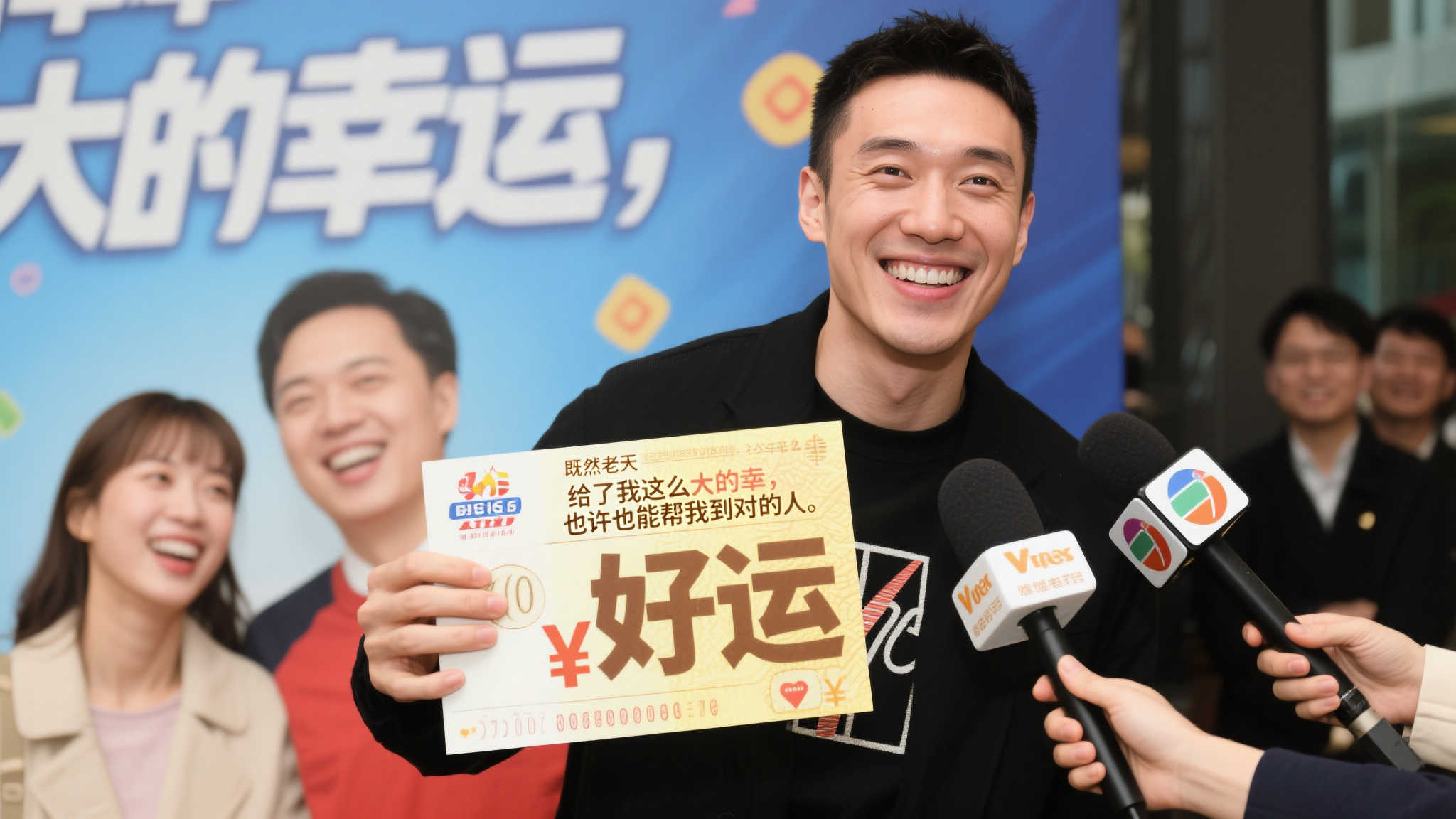 男子20元喜中排列五百万大奖 欲借好运觅得人生伴侣 中奖后,这位男子在接受采访时表示,自己目