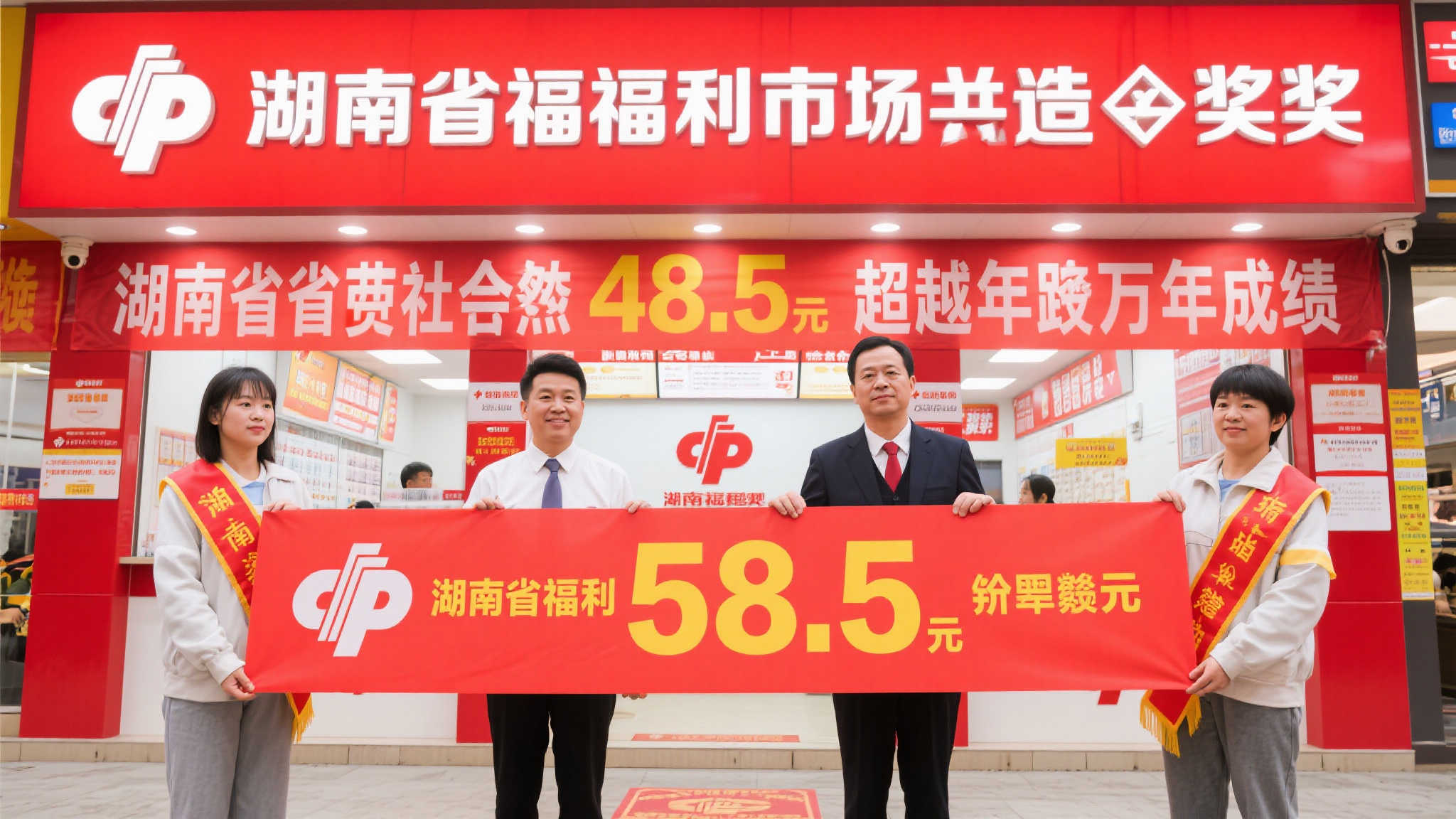 湖南省福利彩票市场再创佳绩，以高达58.