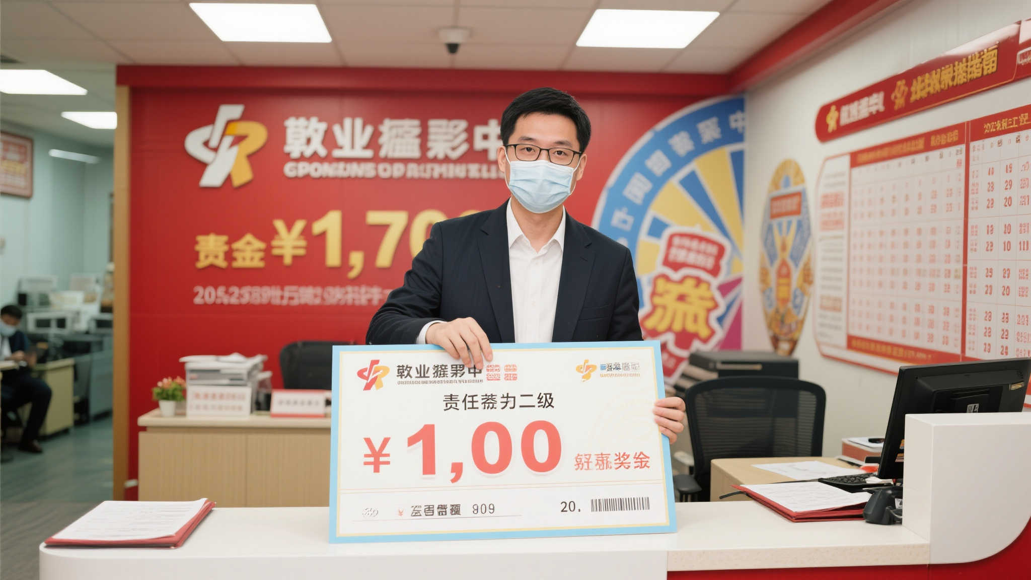 男子坚持守号揽获大乐透1771万 工作繁忙挤时间领奖 男子坚持守号揽获大乐透1771万 工作繁忙挤时间领奖