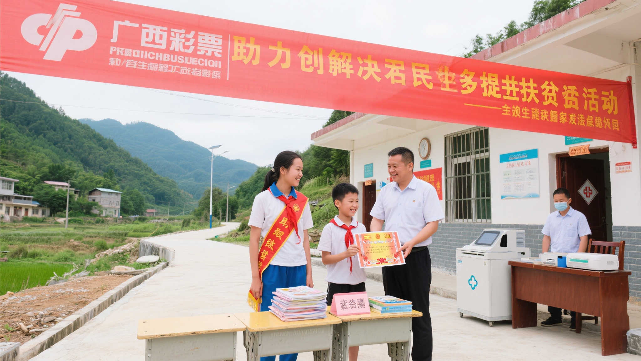 在助力解决居民基本生活需求方面，广西福彩