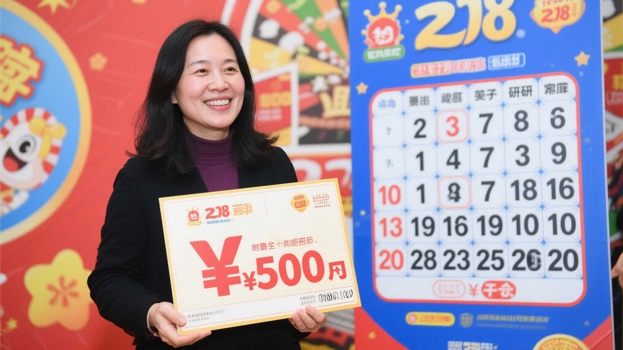 值得一提的是，她的中奖号码并非精心挑选，