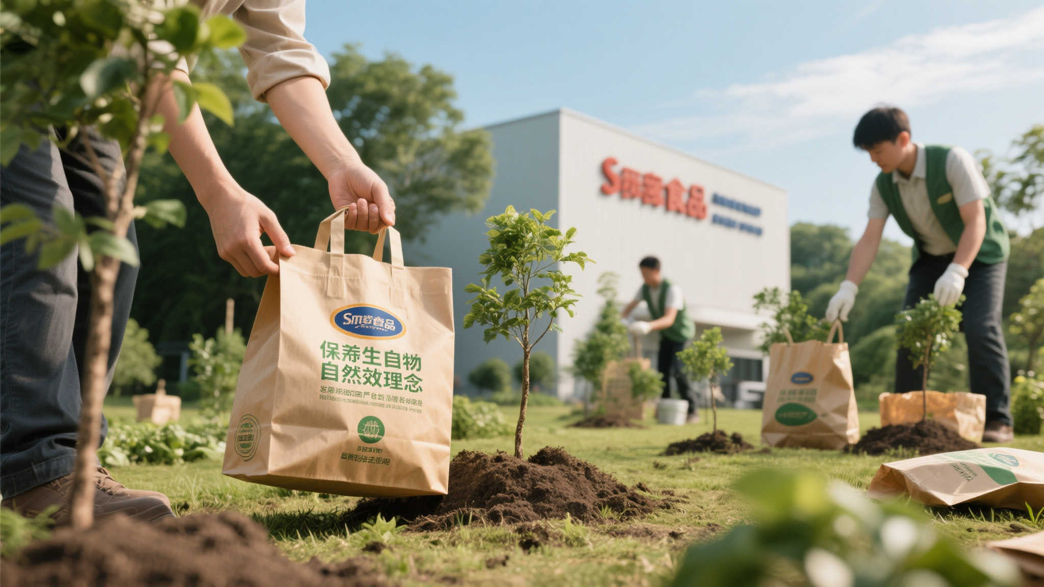 链接善意 服务先行 案例一:某知名食品公司,秉承保护自然资源
